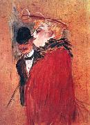 Henri  Toulouse-Lautrec Couple oil painting